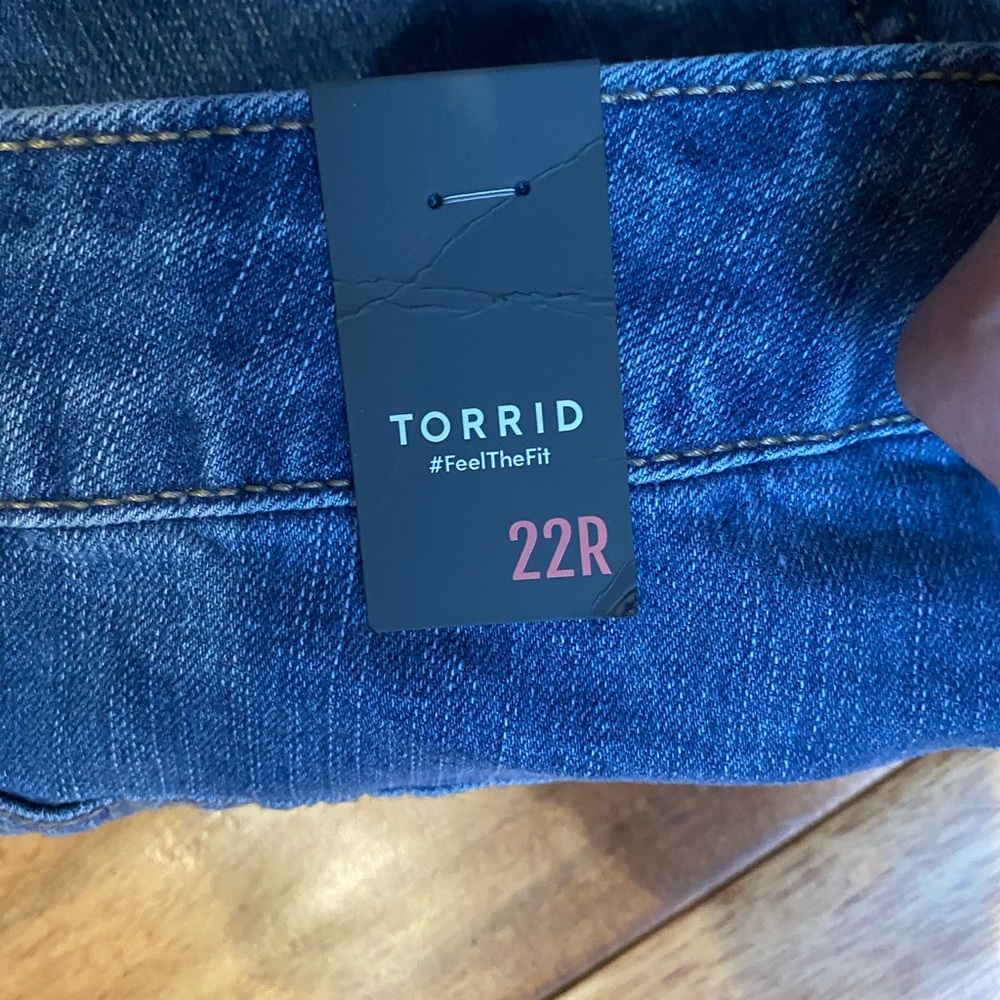 Torrid Perfect Ankle Skinny Vintage Stretch Mid-Rise Jeans - Picture 8 of 10